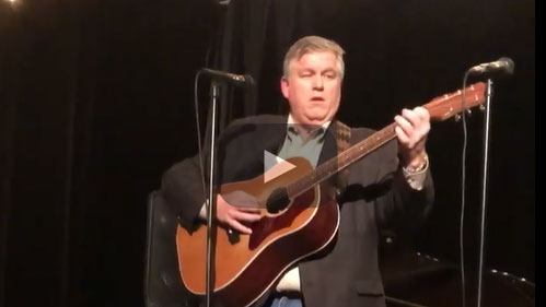Brett Bingham wrote the medley of my titles to the tune of Jones on the Jukebox...brilliant!